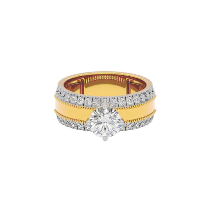 Diamond Dynasty Diamond Ring 18 KT / Yellow Gold / 22