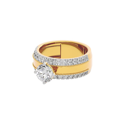 Diamond Dynasty Diamond Ring 18 KT / Yellow Gold / 22