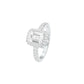 Pure Perfection Diamond Ring 18 KT / White Gold / 22