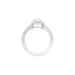 Pure Perfection Diamond Ring 18 KT / White Gold / 22