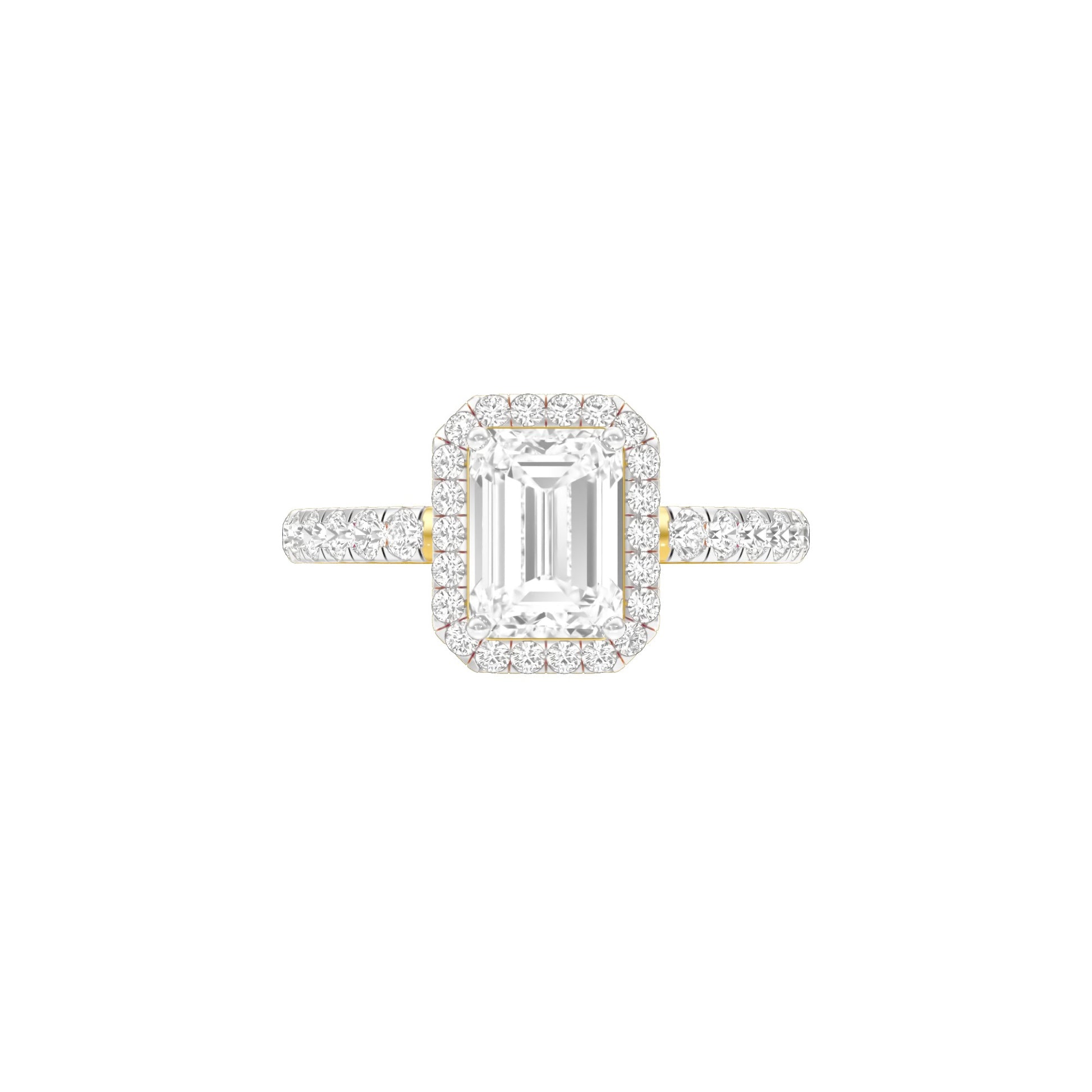 Pure Perfection Diamond Ring 18 KT / Yellow Gold / 22