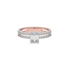 Dewdrop Dream Diamond Ring 18 KT / Rose Gold / 22