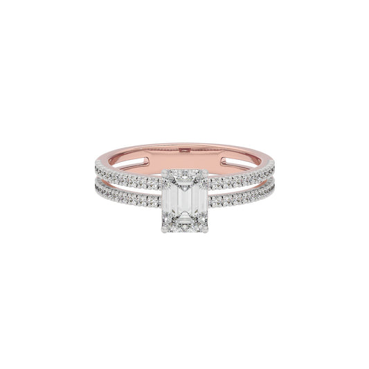 Dewdrop Dream Diamond Ring 18 KT / Rose Gold / 22