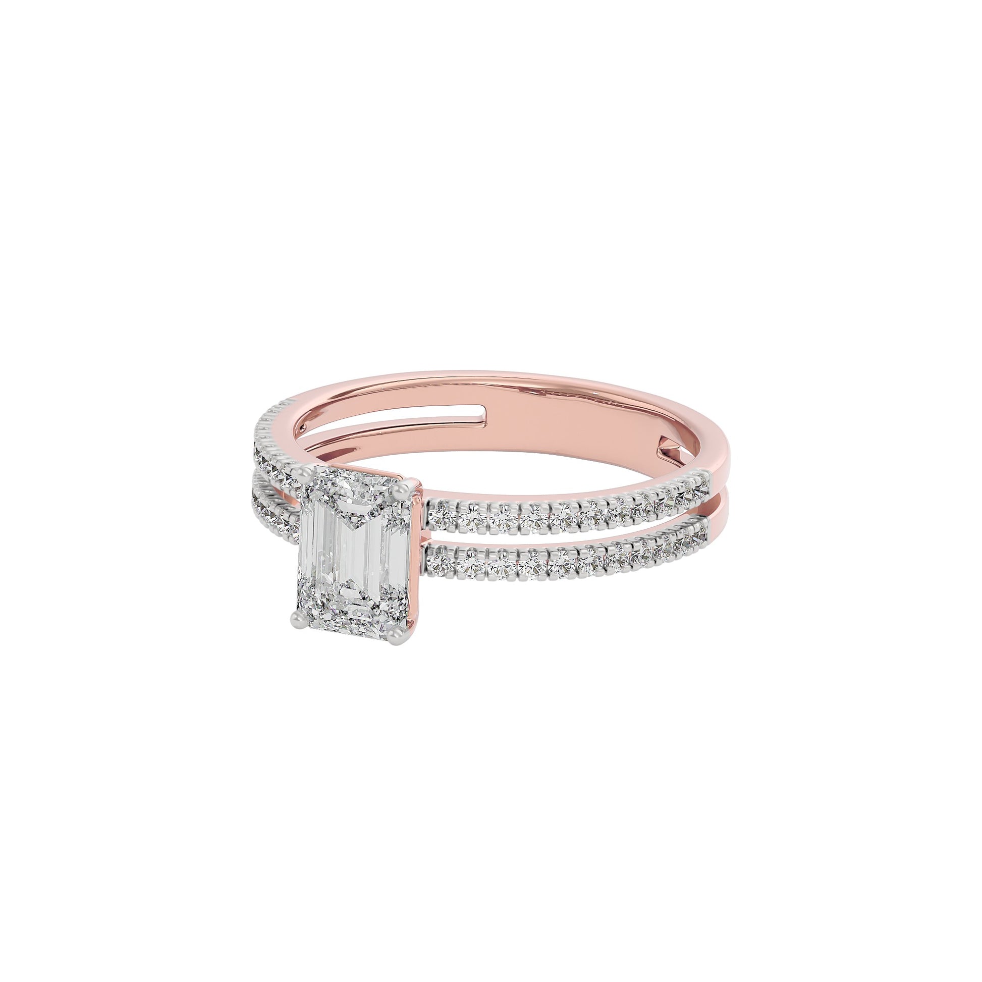 Dewdrop Dream Diamond Ring 18 KT / Rose Gold / 22