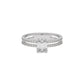 Dewdrop Dream Diamond Ring 18 KT / White Gold / 22