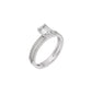 Dewdrop Dream Diamond Ring 18 KT / White Gold / 22