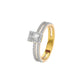 Dewdrop Dream Diamond Ring 18 KT / Yellow Gold / 22