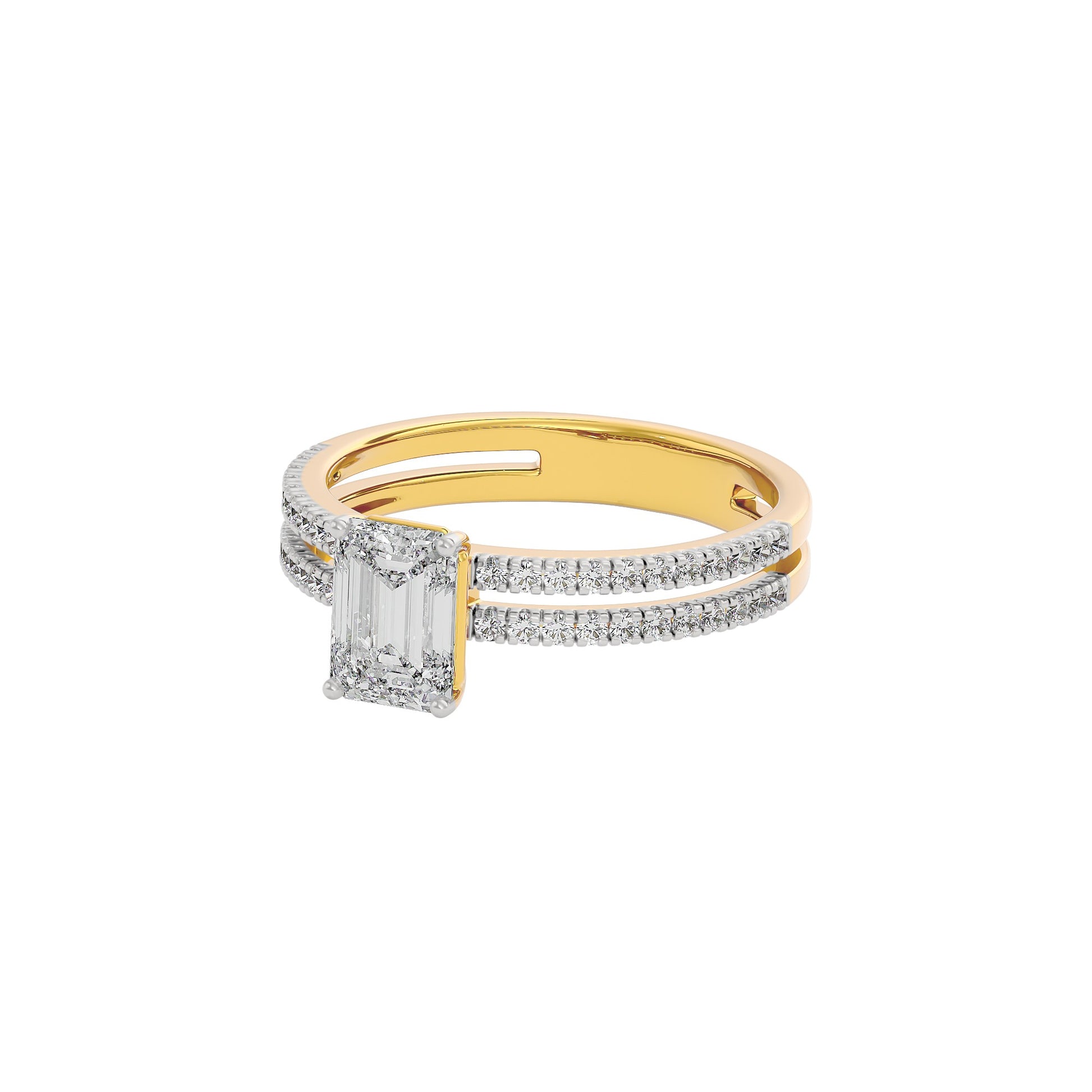 Dewdrop Dream Diamond Ring 18 KT / Yellow Gold / 22