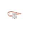 Refined Radiance Diamond Ring 18 KT / Rose Gold / 22