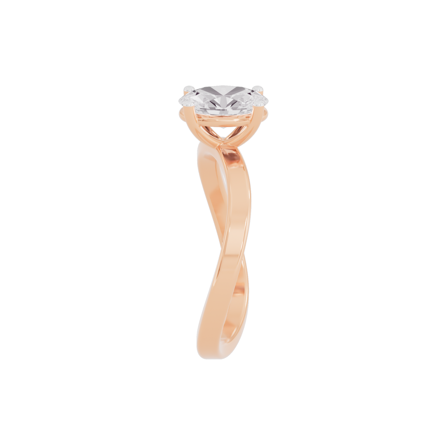 Refined Radiance Diamond Ring