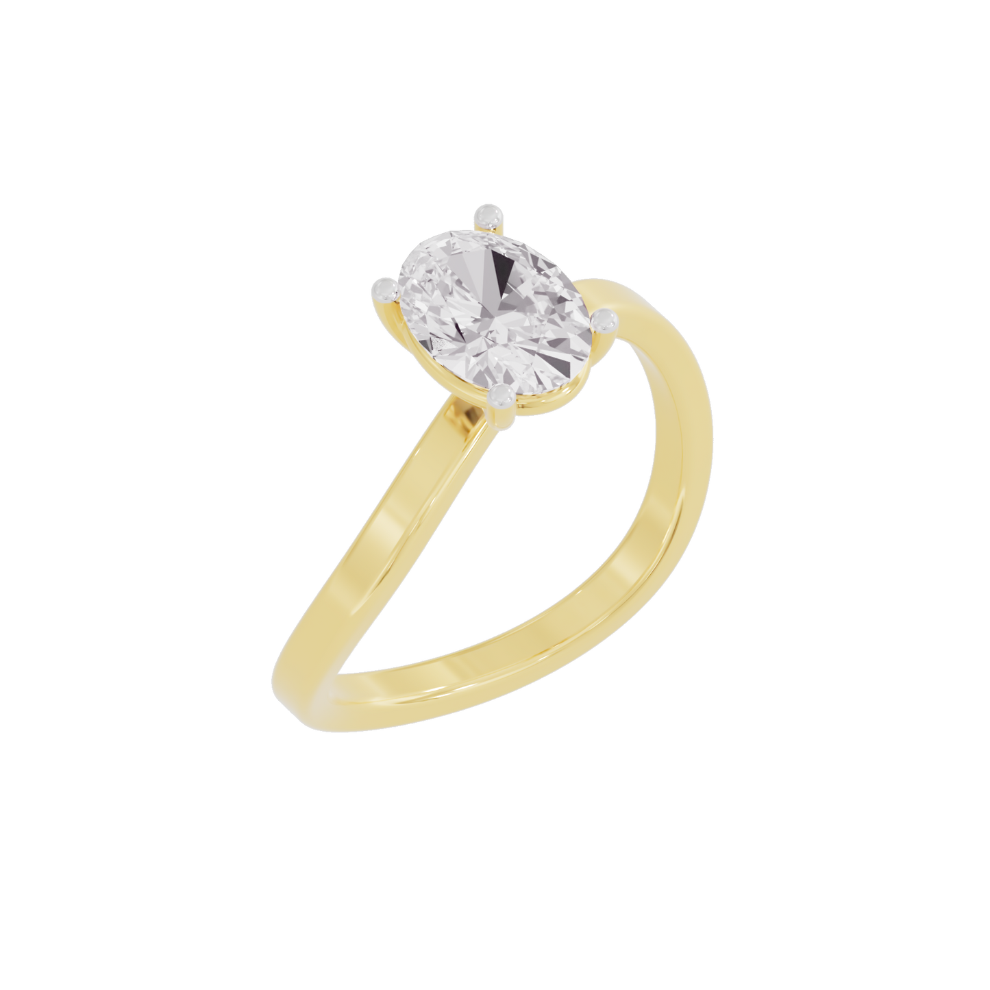 Refined Radiance Diamond Ring