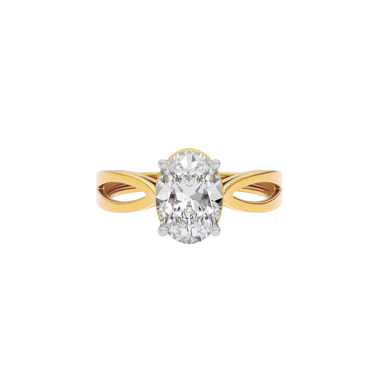 Luxe Serenity Diamond Ring 18 KT / Yellow Gold / 22