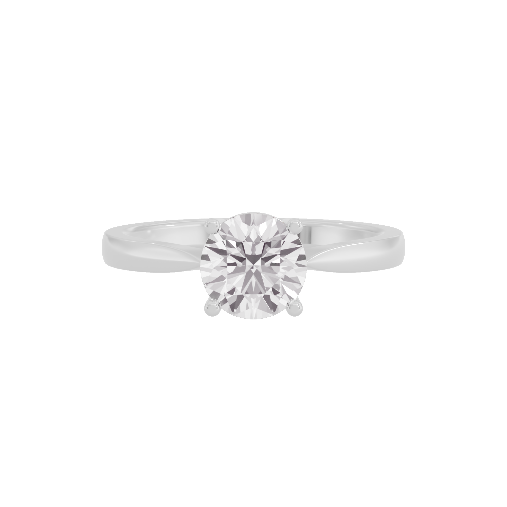 Tranquil Shimmer Diamond Ring