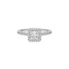 Azalea Engagement Princess Diamond Ring 18 KT / White Gold / 22
