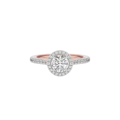 Marry Me Engagement Round Diamond Ring