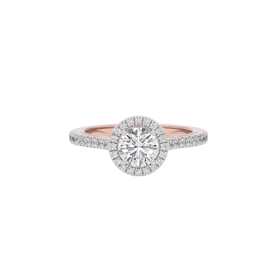 Marry Me Engagement Round Diamond Ring