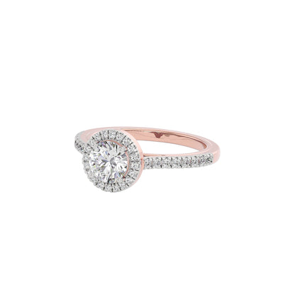 Marry Me Engagement Round Diamond Ring