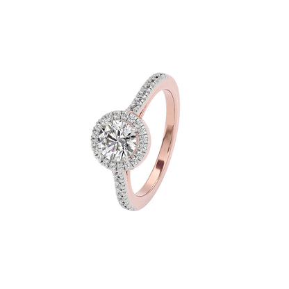 Marry Me Engagement Round Diamond Ring