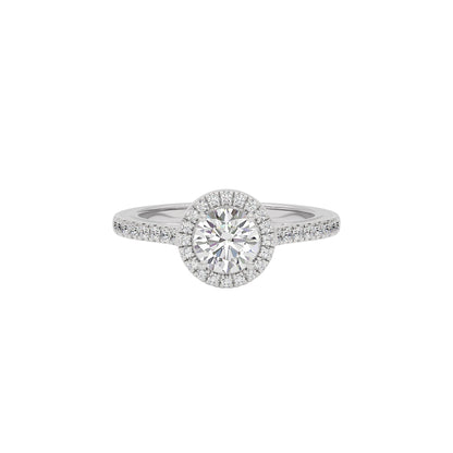 Marry Me Engagement Round Diamond Ring