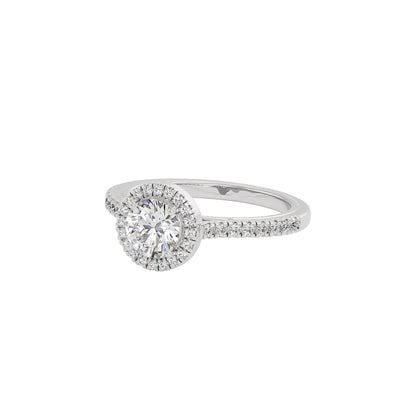 Marry Me Engagement Round Diamond Ring