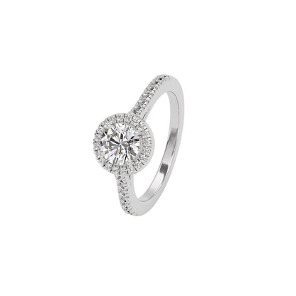 Marry Me Engagement Round Diamond Ring