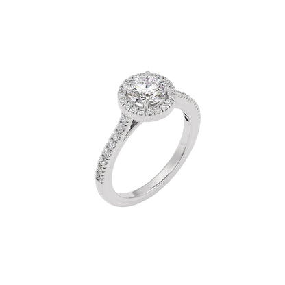 Marry Me Engagement Round Diamond Ring