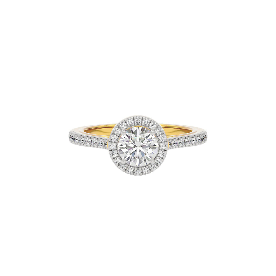 Marry Me Engagement Round Diamond Ring