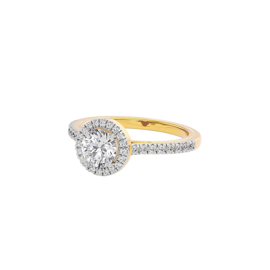 Marry Me Engagement Round Diamond Ring