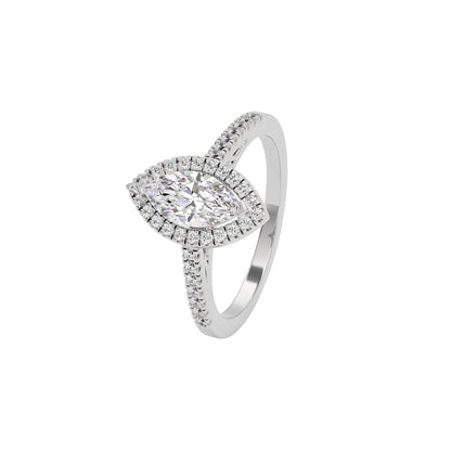 My Vow Luxe Engagement Marquise Diamond Ring 18 KT / White Gold / 22