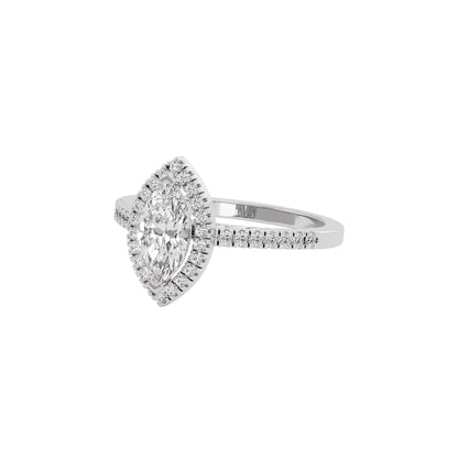 My Vow Luxe Engagement Marquise Diamond Ring 18 KT / White Gold / 22