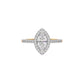 My Vow Luxe Engagement Marquise Diamond Ring 18 KT / Yellow Gold / 22