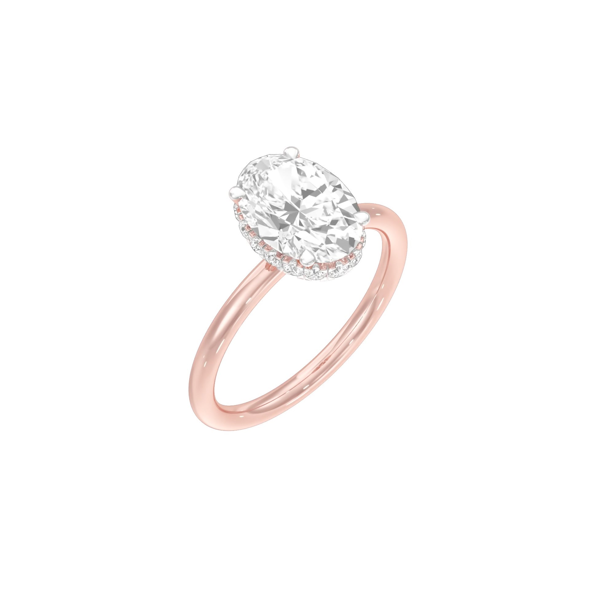 DLR000706 18 KT / Rose Gold / 22