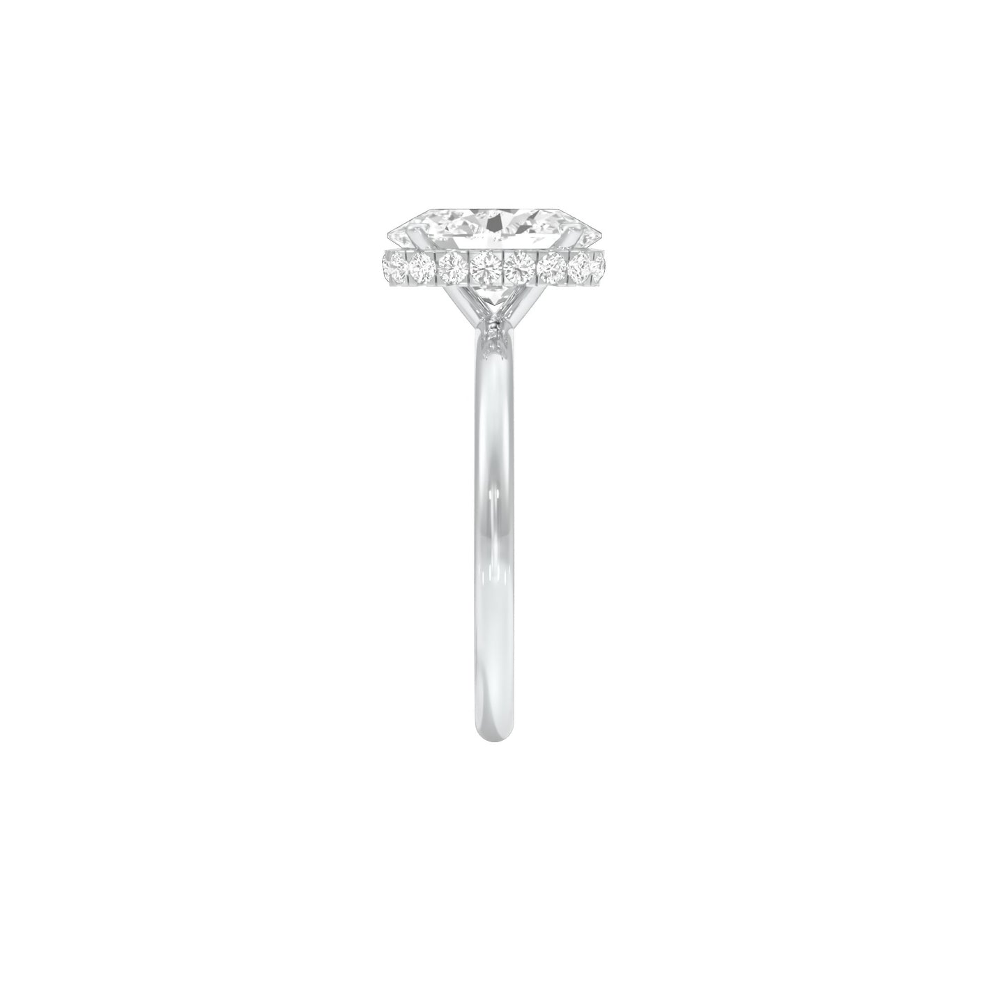 DLR000706 18 KT / White Gold / 22