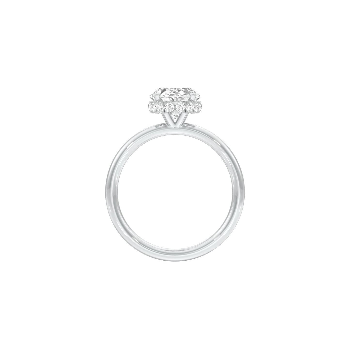 DLR000706 18 KT / White Gold / 22