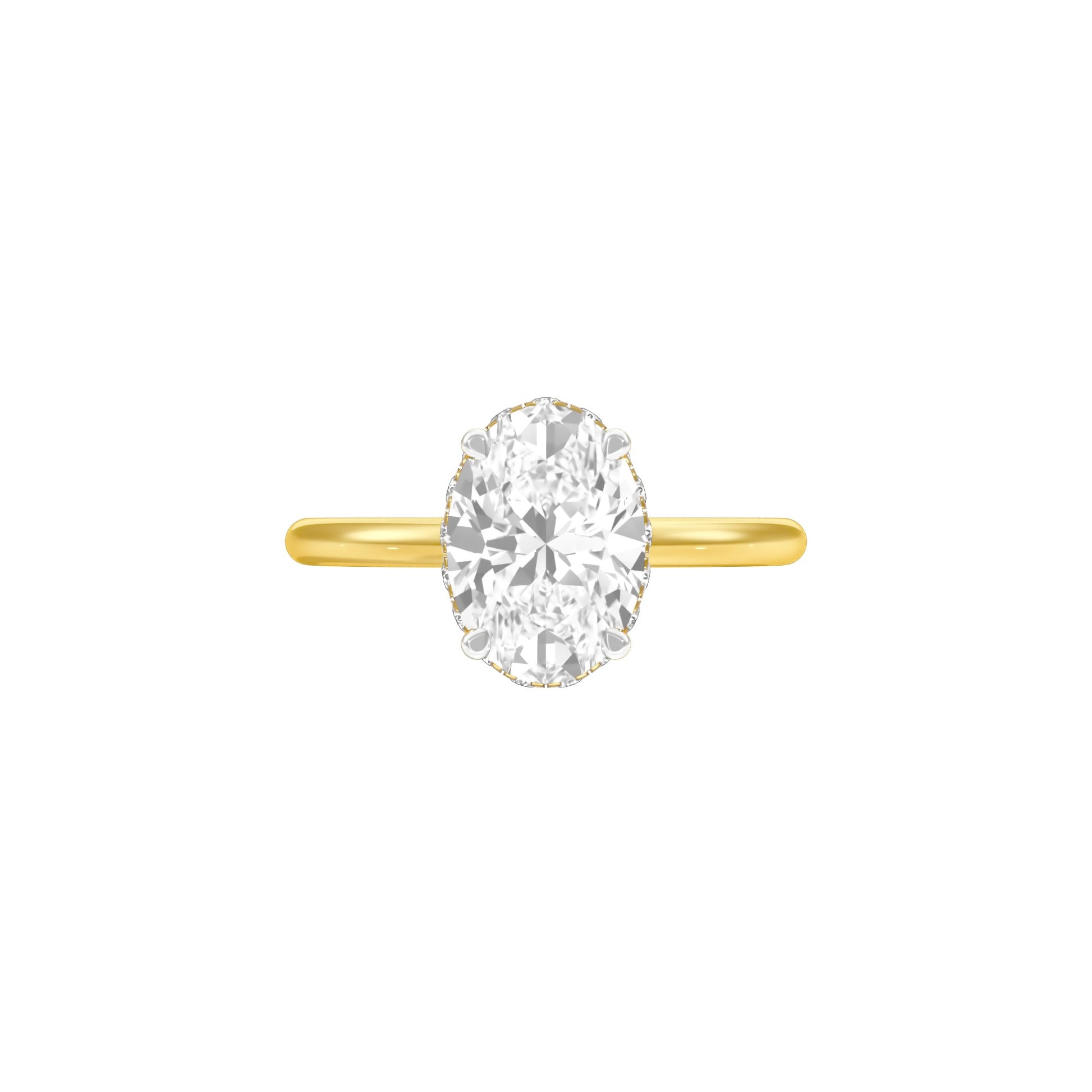 DLR000706 18 KT / Yellow Gold / 22