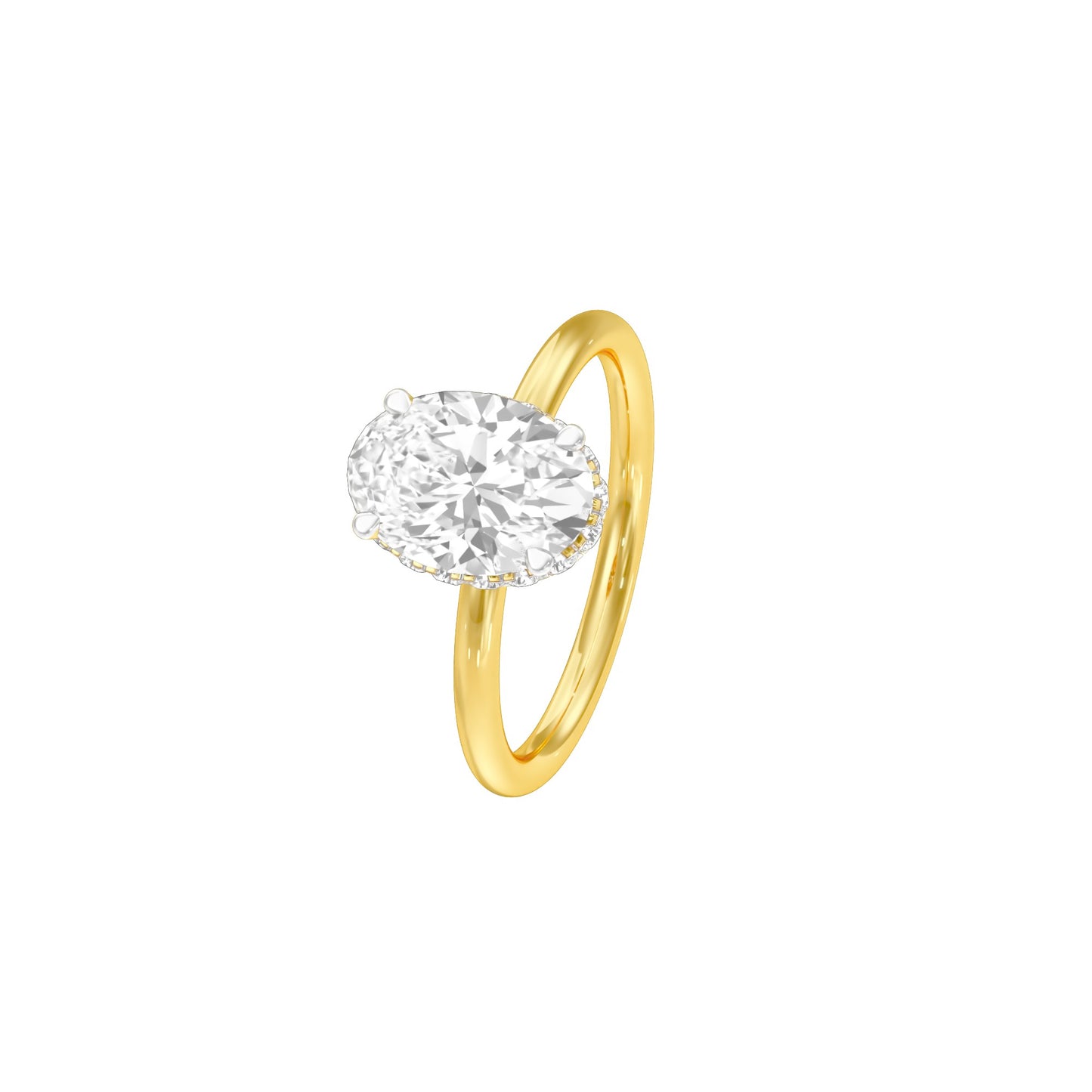 DLR000706 18 KT / Yellow Gold / 22