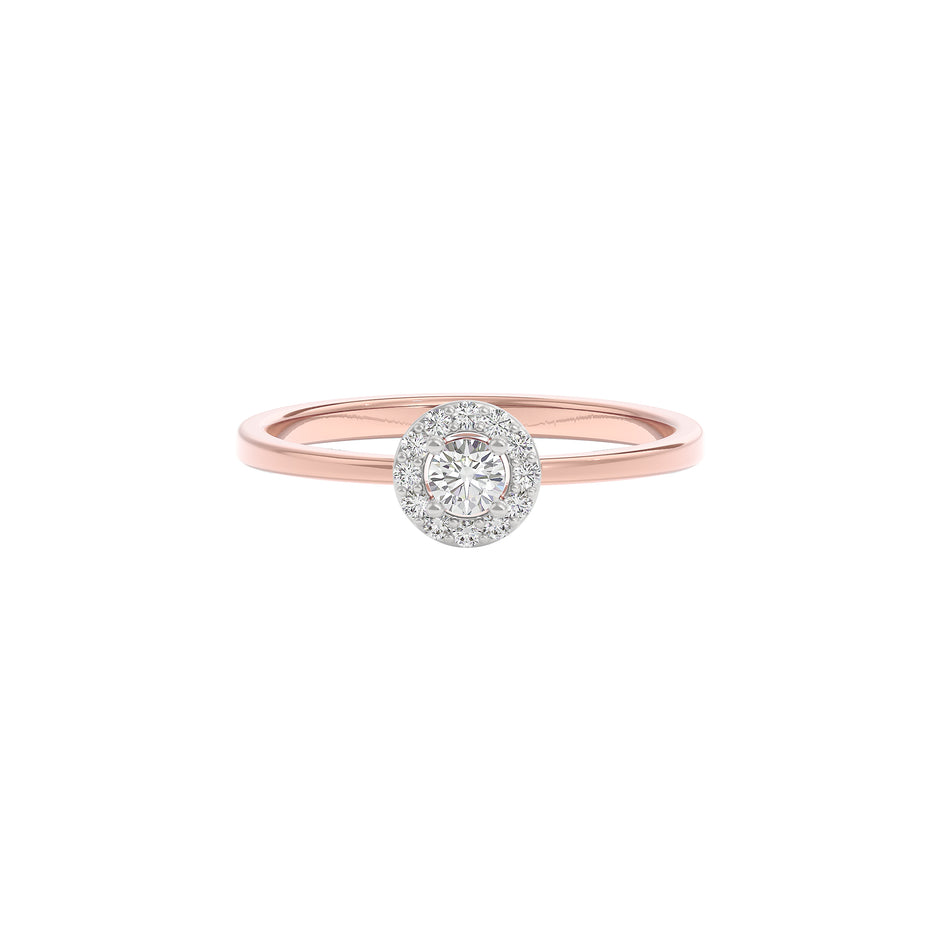 Enchanted Kreis Halo Diamond Ring
