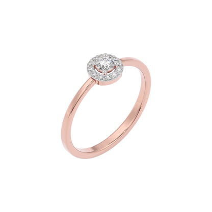 Enchanted Kreis Halo Diamond Ring