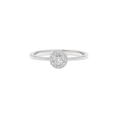 Enchanted Kreis Halo Diamond Ring