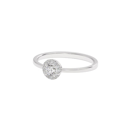 Enchanted Kreis Halo Diamond Ring