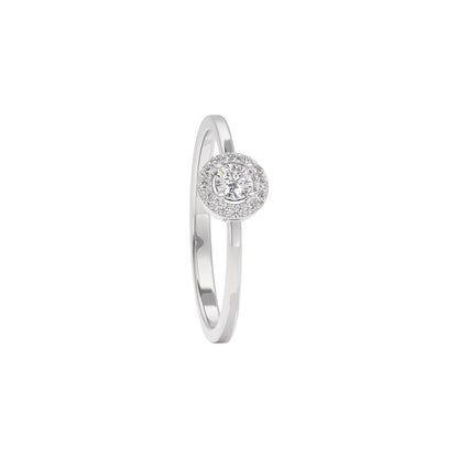 Enchanted Kreis Halo Diamond Ring