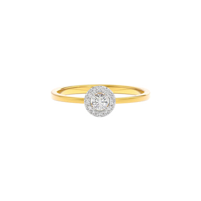Enchanted Kreis Halo Diamond Ring