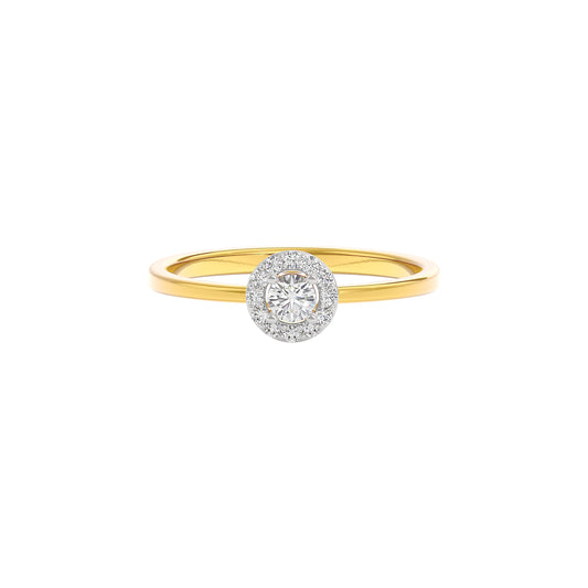 Enchanted Kreis Halo Diamond Ring
