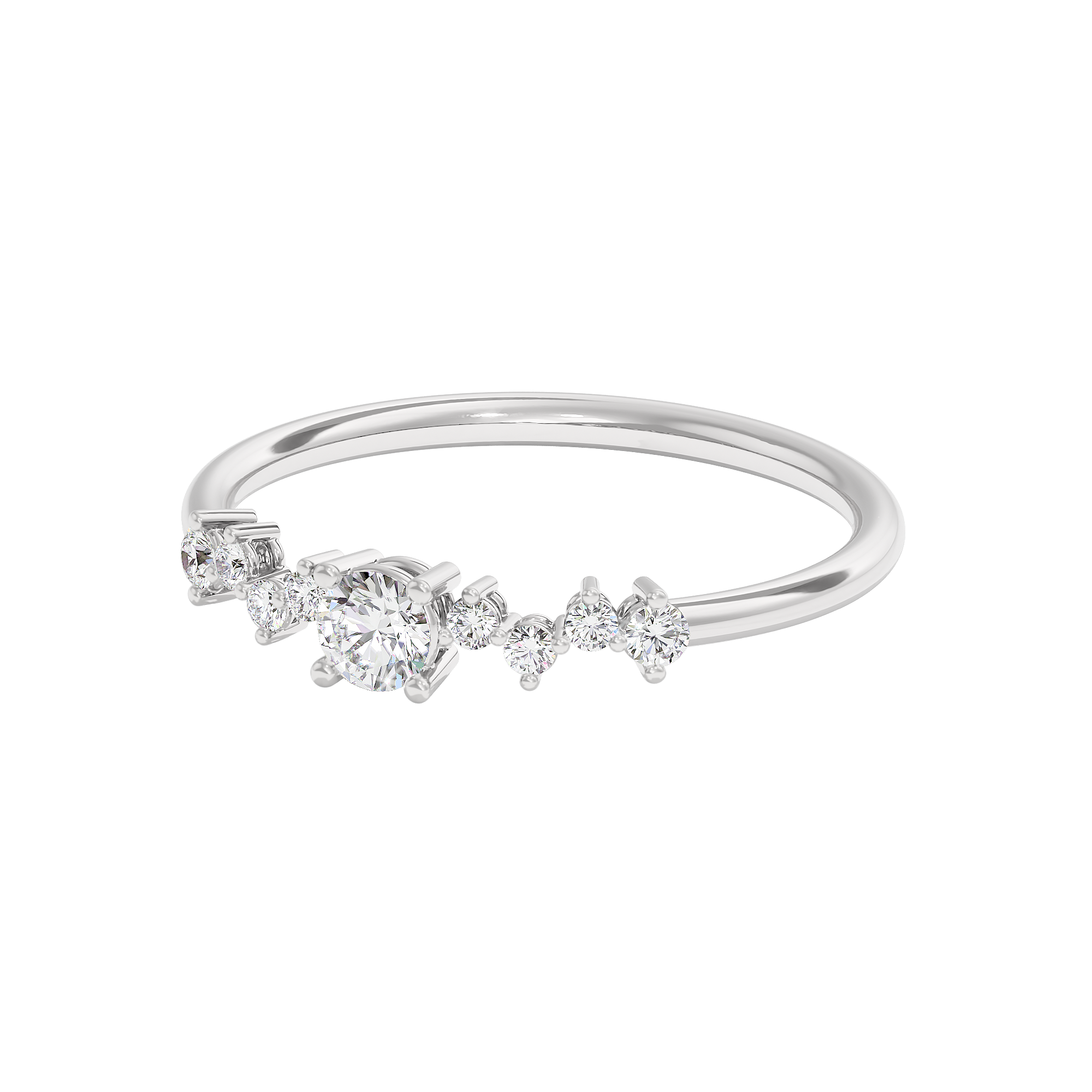 Sparkling Nora Diamond Ring