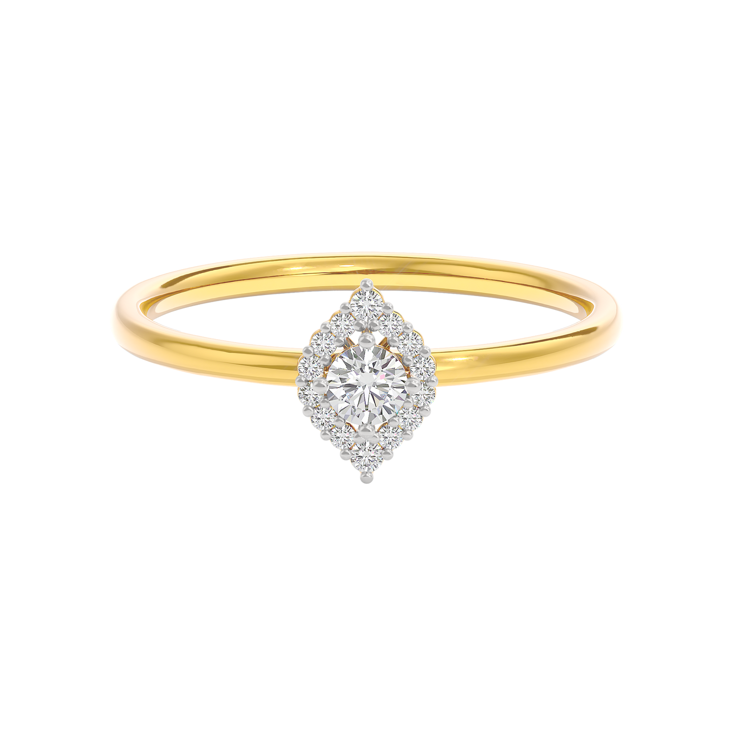 Tranquil Tryst Diamond Ring