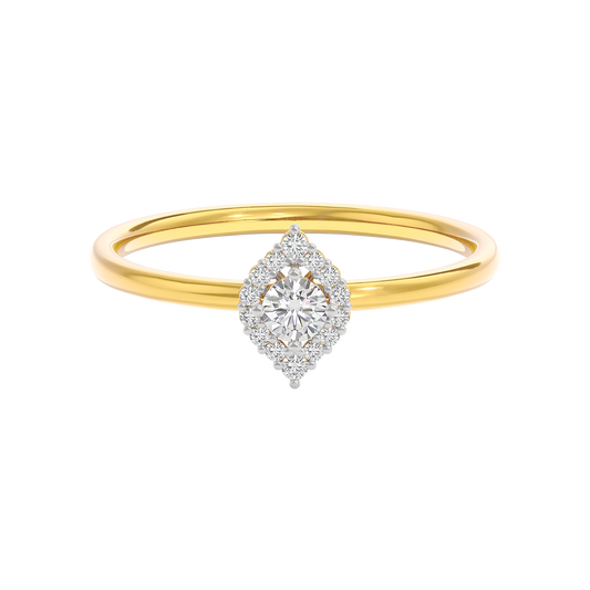 Tranquil Tryst Diamond Ring