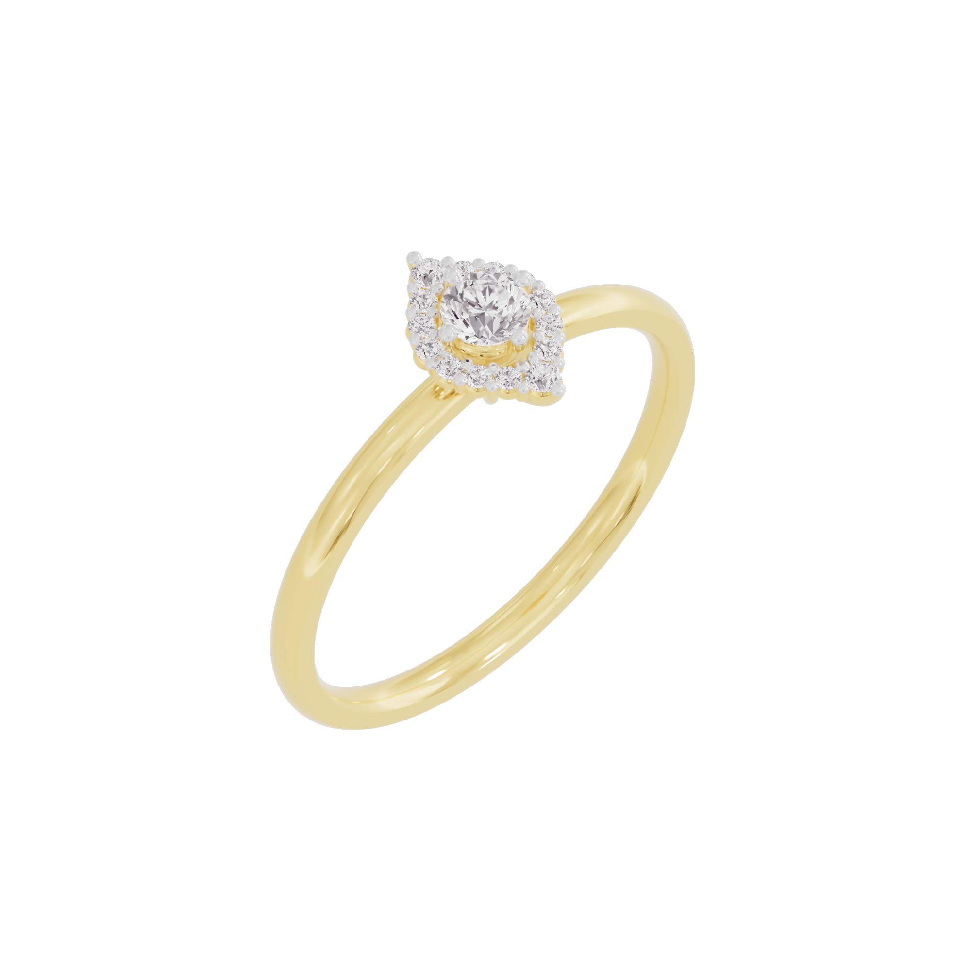 Tranquil Tryst Diamond Ring