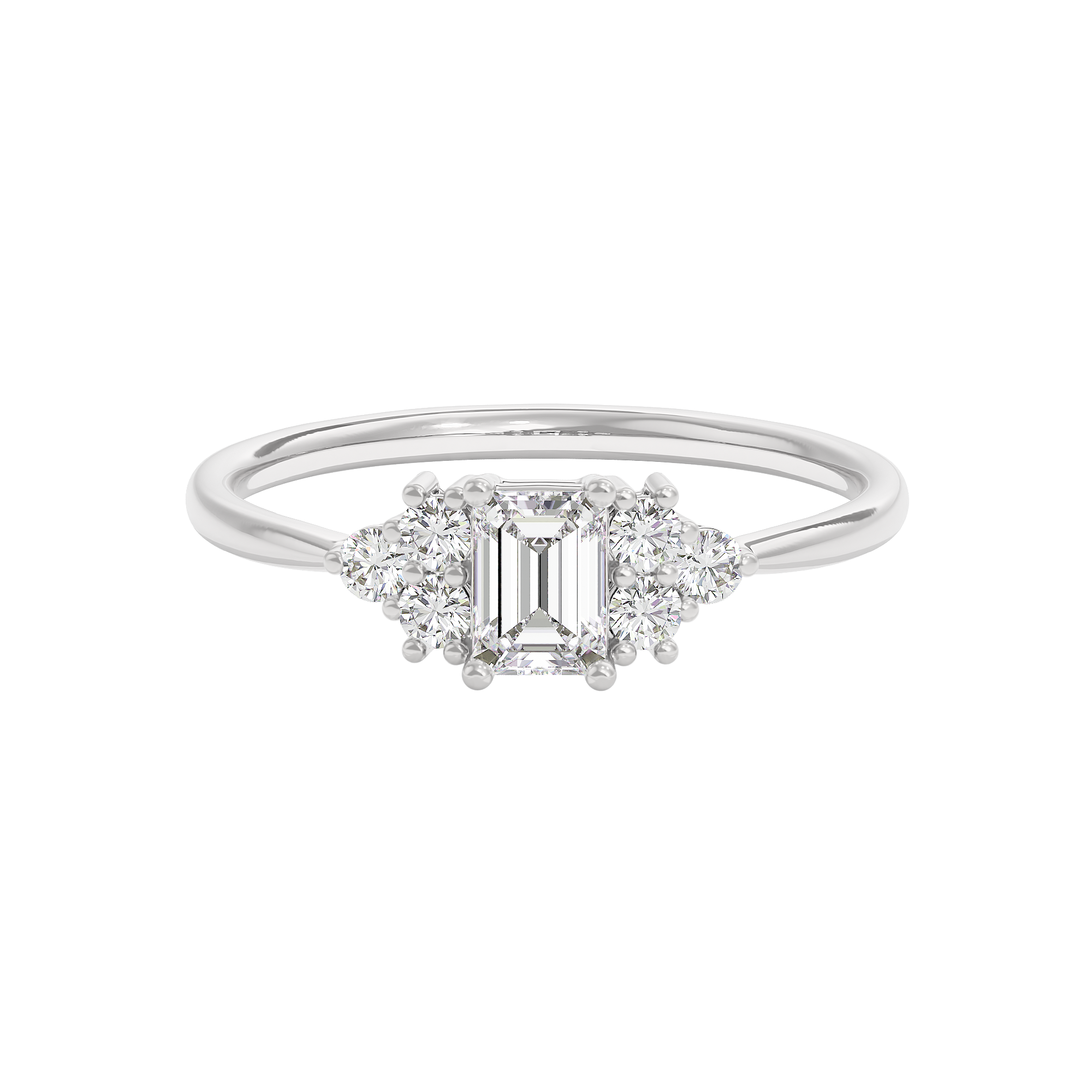 Fleur de Luxe Diamond Ring