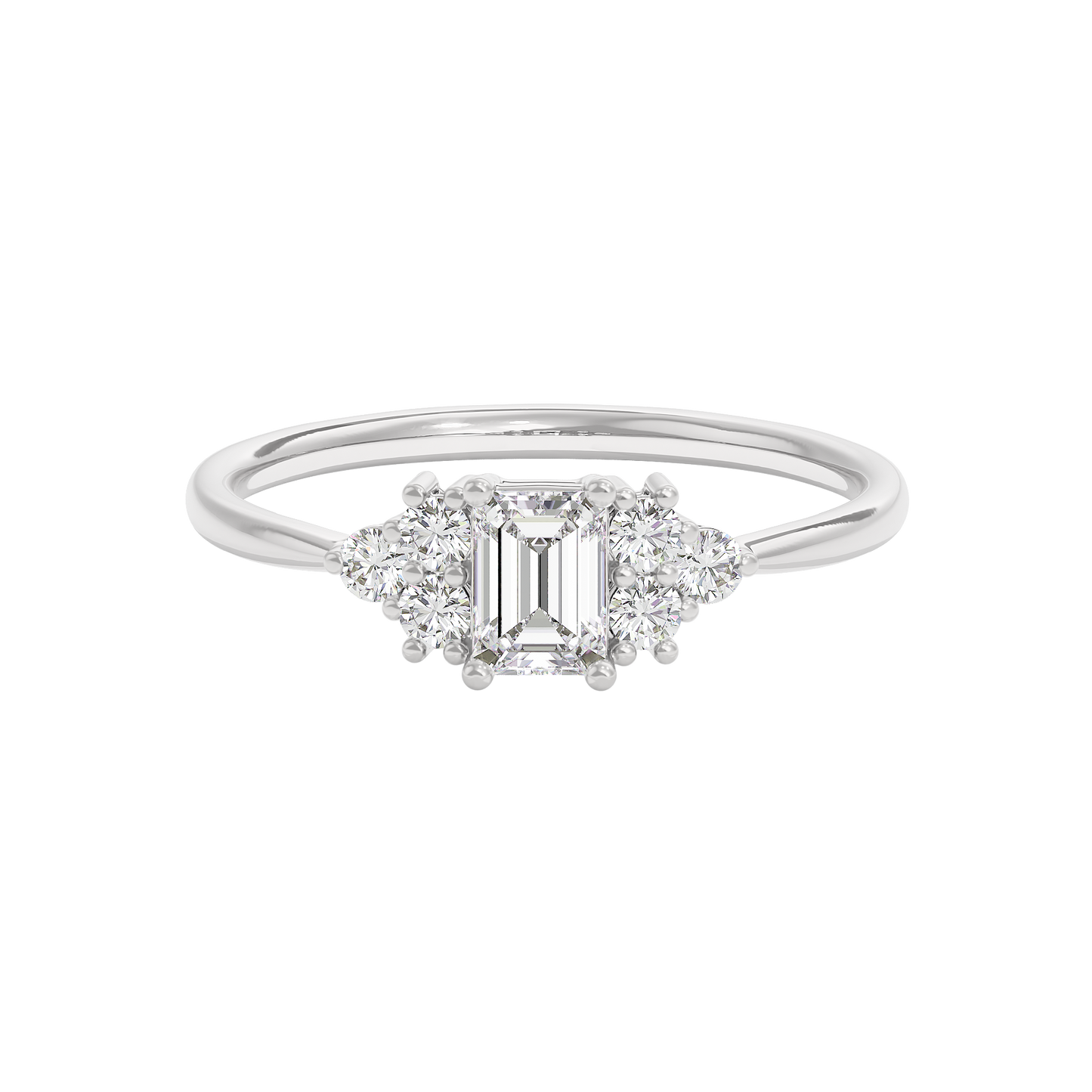 Fleur de Luxe Diamond Ring