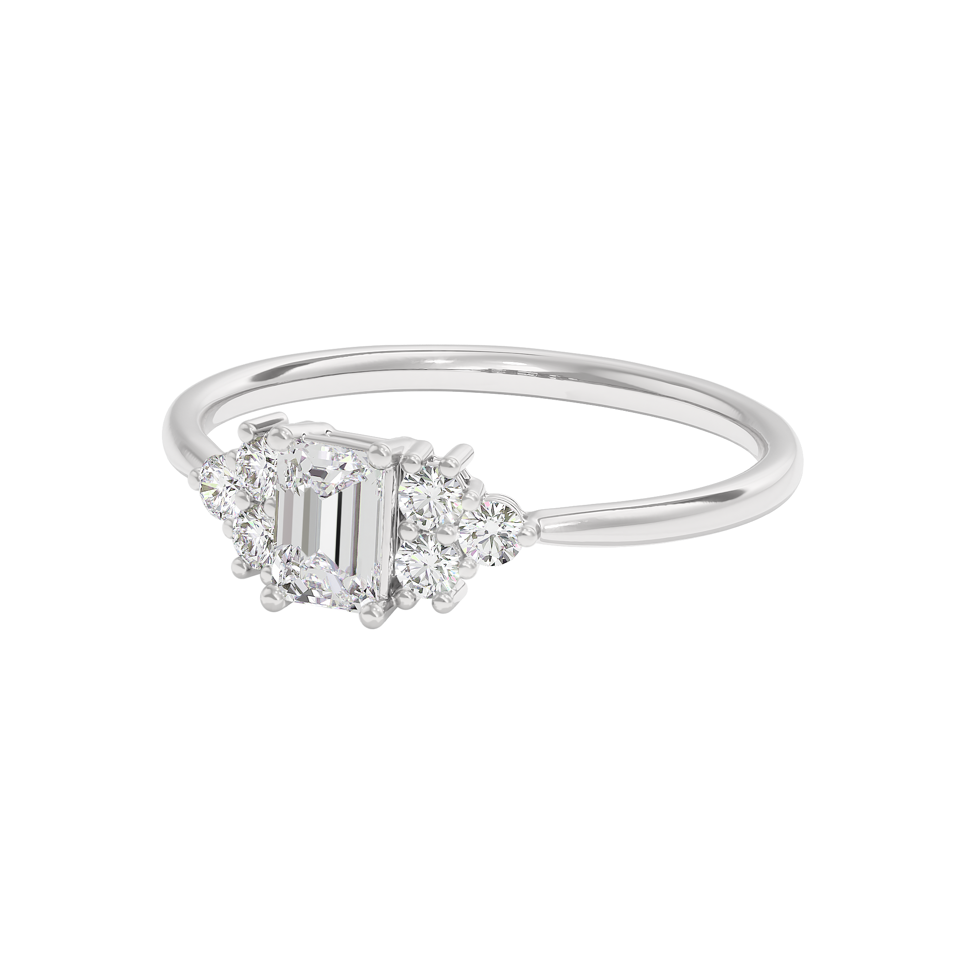 Fleur de Luxe Diamond Ring